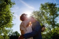 Photo de couple en foret